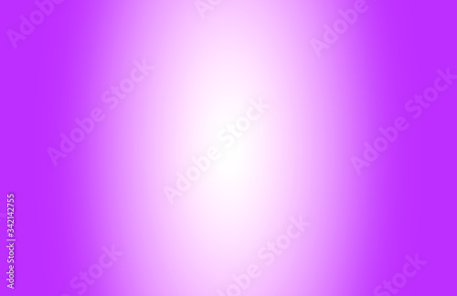 Abstract purple colorful layout. Vector background with radial gradient effect. White ray light in center. Design teemplate backdrop with copy space