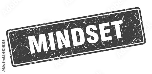 mindset stamp. mindset vintage black label. Sign