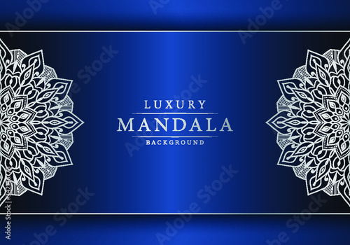  Luxury mandala background with arabesque pattern arabic islamic east style.decorative mandala for print, poster, cover, brochure, flyer, banner.
