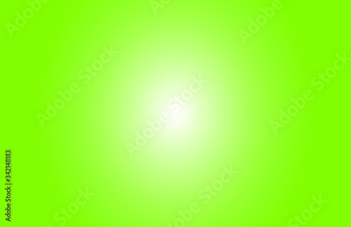 Grass green abstract background with radial gradient