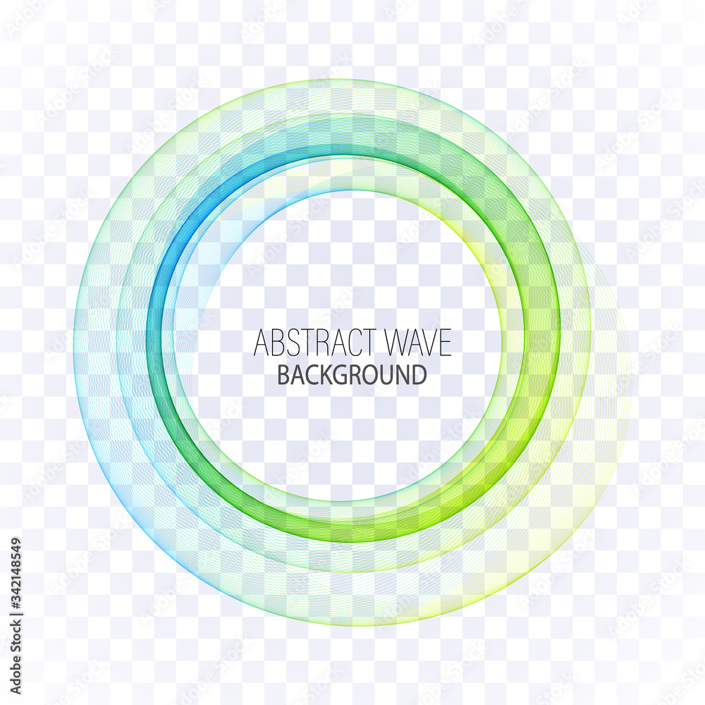 Abstract blue, green swirl circle bright background. Vector illustration for you modern design. Round frame or banner Abstract blue, green swirl circle bright background. Vector illustration for you modern design. Round frame or banner