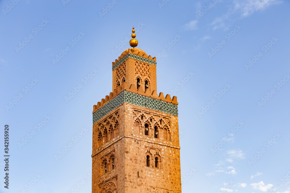 09.25.2019. Morocco. Marrakesh. Koutoubia Mosque