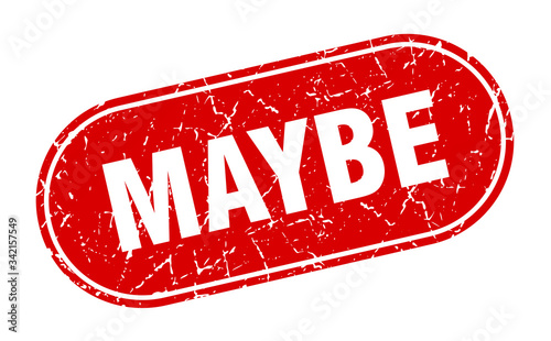 maybe sign. maybe grunge red stamp. Label