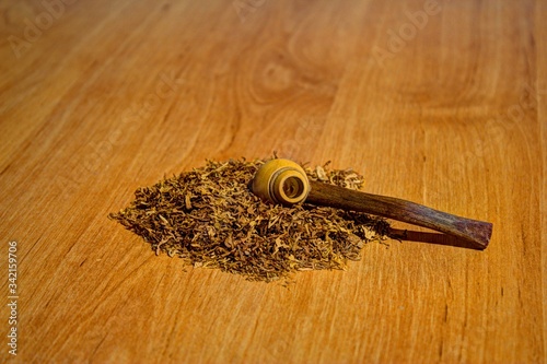 key on wood
