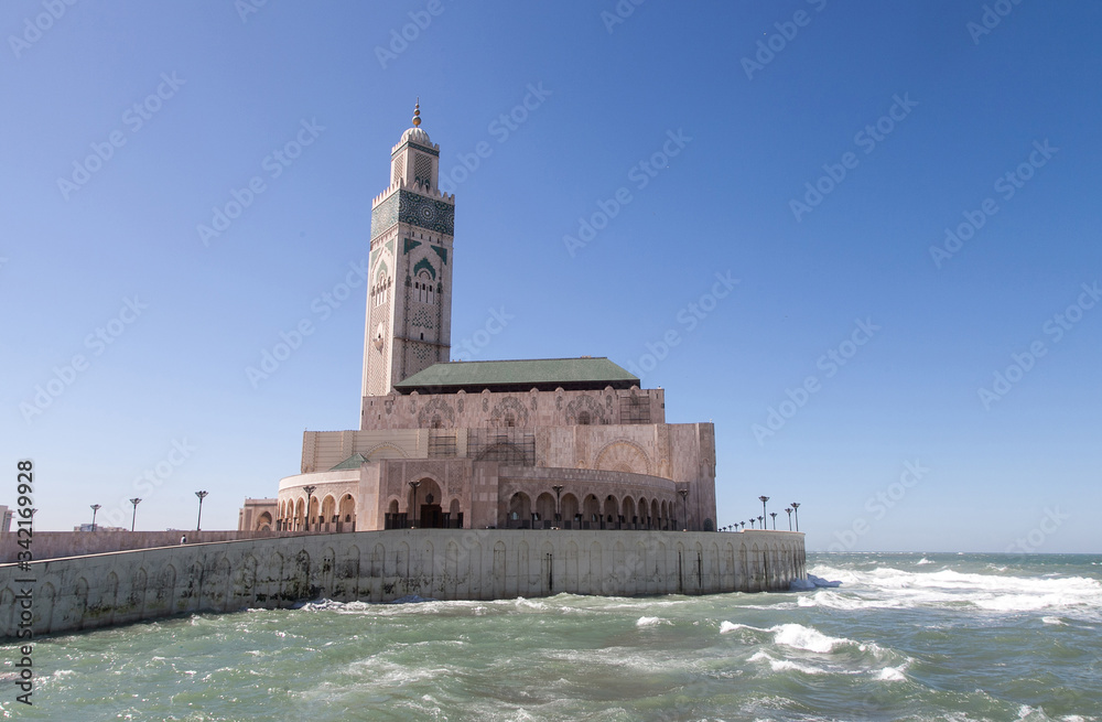 fly to Casablanca on the ocean