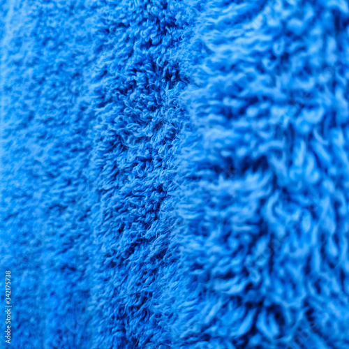 blue towel texture