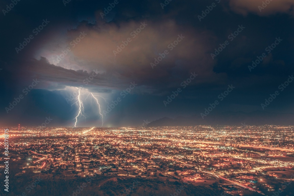 Tucson Stormy Night