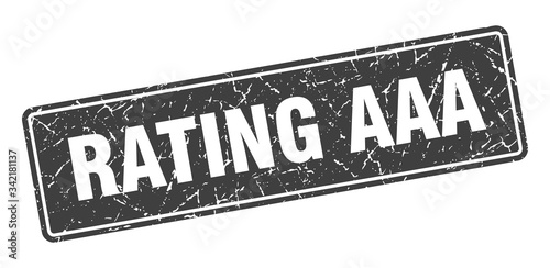 rating aaa stamp. rating aaa vintage black label. Sign