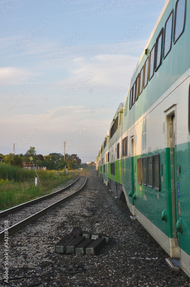 train on the railway train on the railway