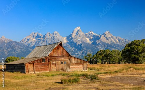 Barn in the Shadow of the Tetons