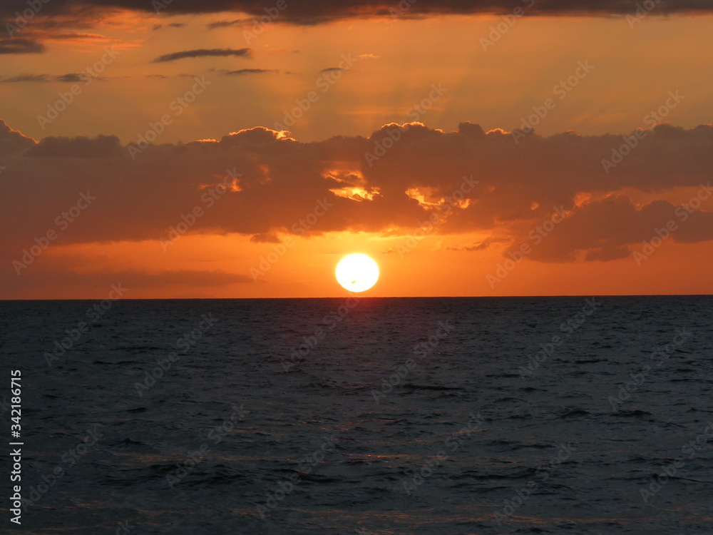 Maui Sunset at Kihei beach