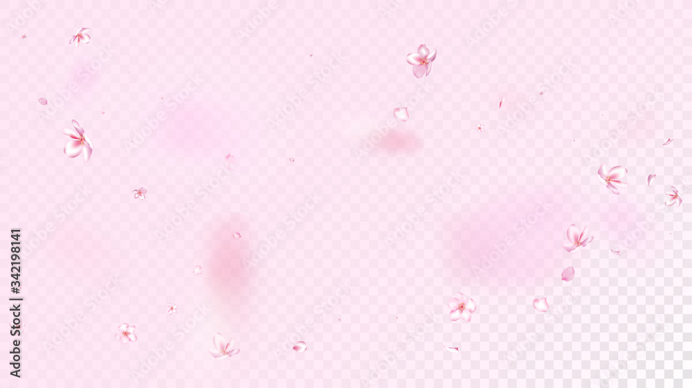 Nice Sakura Blossom Isolated Vector. Summer Flying 3d Petals Wedding Paper. Japanese Blurred Flowers Wallpaper. Valentine, Mother's Day Pastel Nice Sakura Blossom Isolated on Rose Nice Sakura Blossom Isolated Vector. Summer Flying 3d Petals Wedding Paper. Japanese Blurred Flowers Wallpaper. Valentine, Mother's Day Pastel Nice Sakura Blossom Isolated on Rose