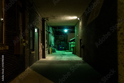 Empty Alley At Night 3