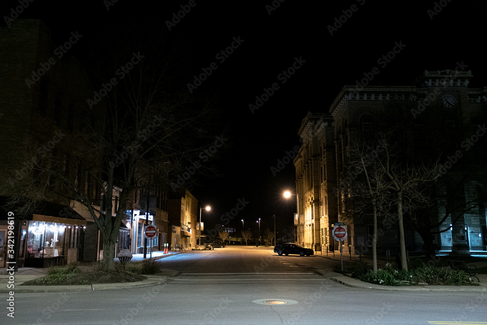 Empty Street At Night 3