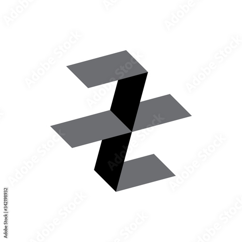 Free Download 3D ZX letter logo design vector - GFXLoad