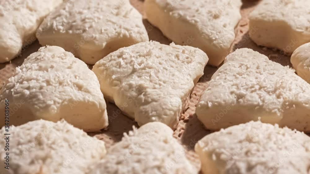 Time lapse baking cookies in the oven Time lapse baking cookies in the oven