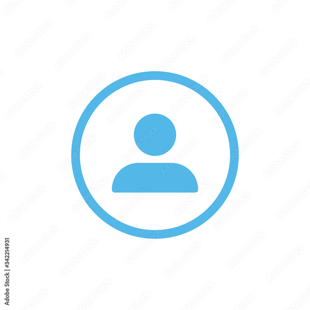 User profile vector icon. Person character pictogram for apps and social media profiles. User profile vector icon. Person character pictogram for apps and social media profiles.