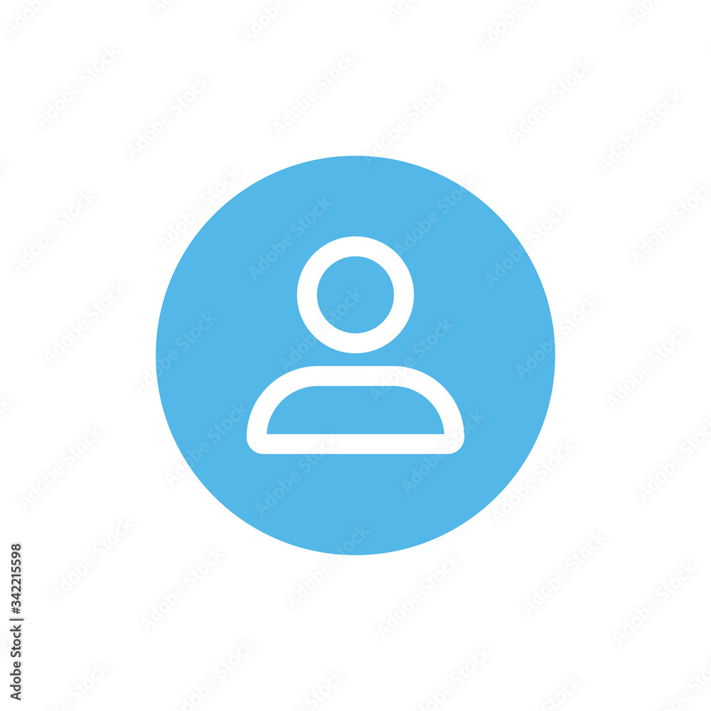 User profile vector icon. Person character pictogram for apps and social media profiles. User profile vector icon. Person character pictogram for apps and social media profiles.
