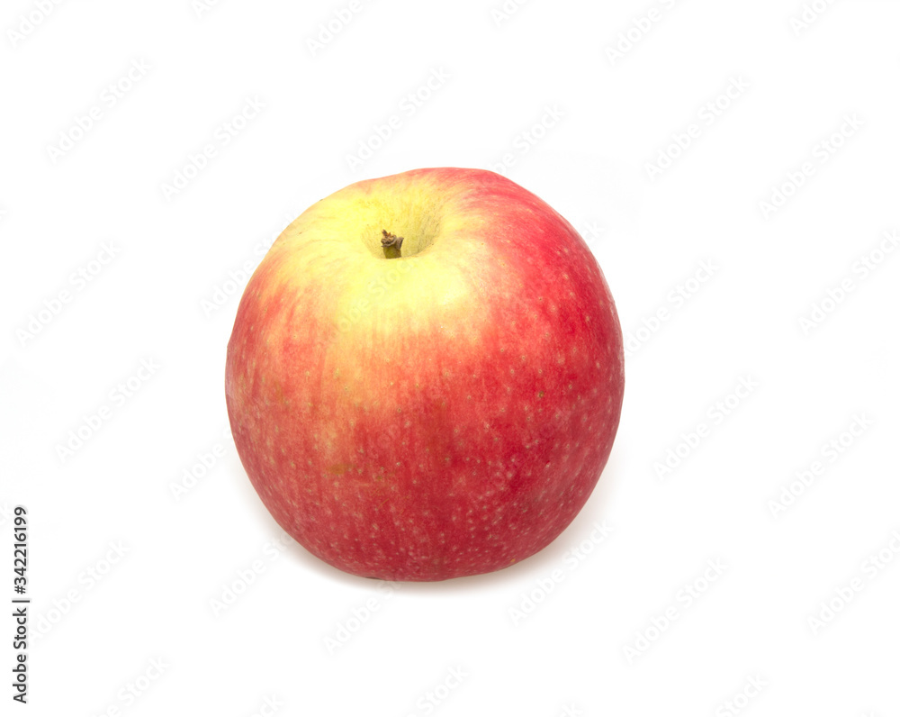 An apple isolated on white. With clipping path An apple isolated on white. With clipping path