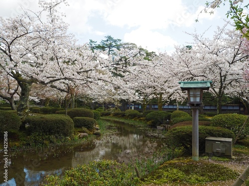 Kenrokuen Garden in kanazawa