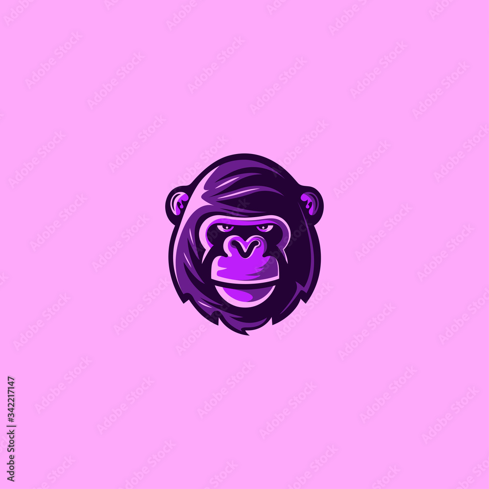 Angry Monkey Face Emoticon