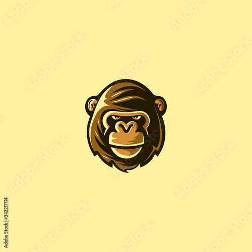 Angry Monkey Face Emoticon