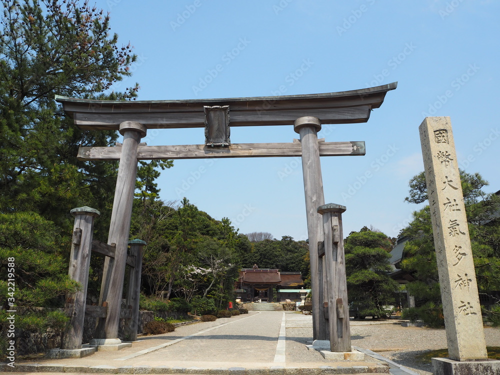 Keta Taisha Shrine in noto peninsula