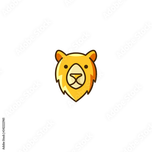 Funny Unique Character Face Bear
