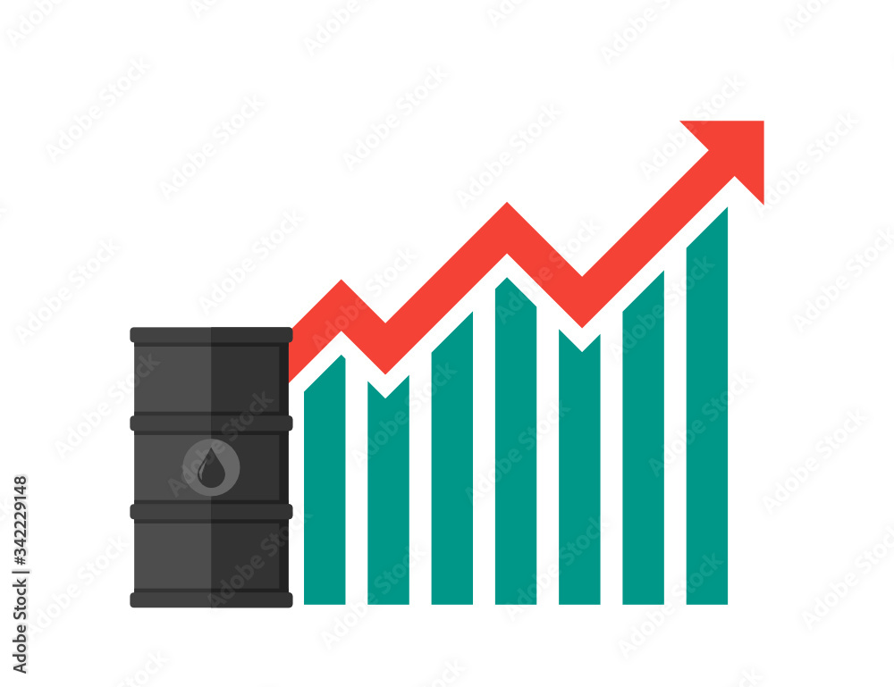 Stock prices are on the rise clipart cheap