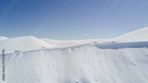 snow covered mountains © Gabriel Blasco
