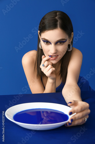 Portrait of fashionable you...