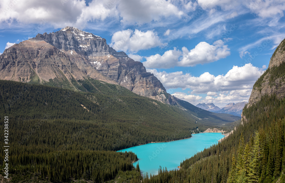 Moraine Lake and Mount Temple