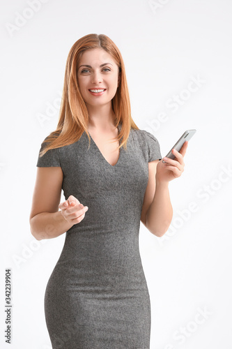 Portrait of beautiful young...