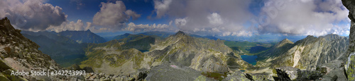 Panorama z Koziego Wierchu - Orla Perć