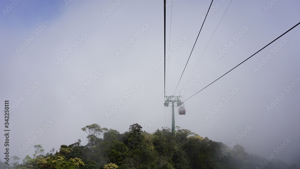 cable car in bana hills
