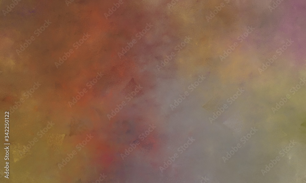 abstract painted art old banner with pastel brown, old mauve and rosy brown color with space for text or image