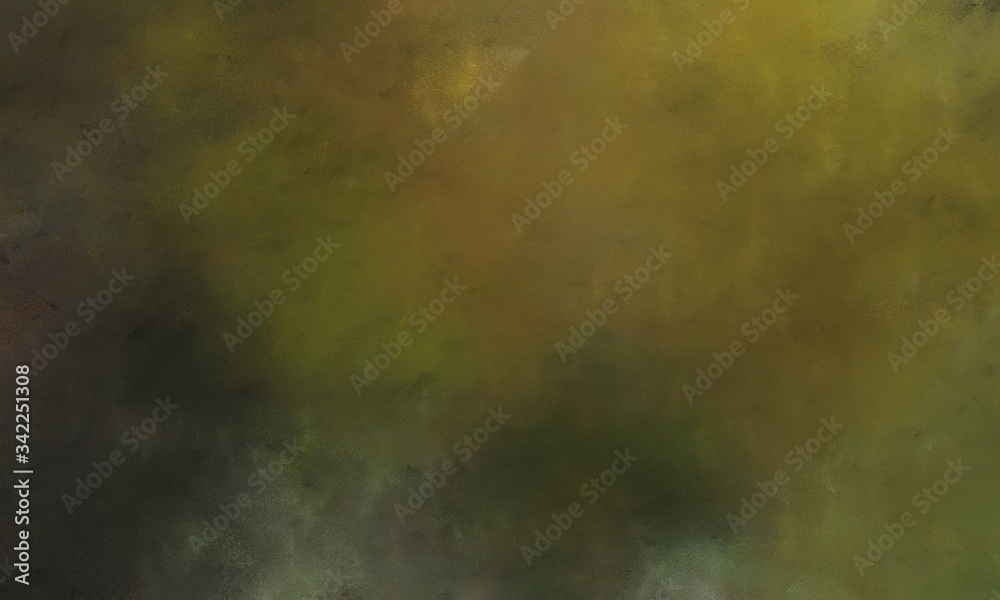painted aged background header with dark olive green, brown and peru color with space for text or image