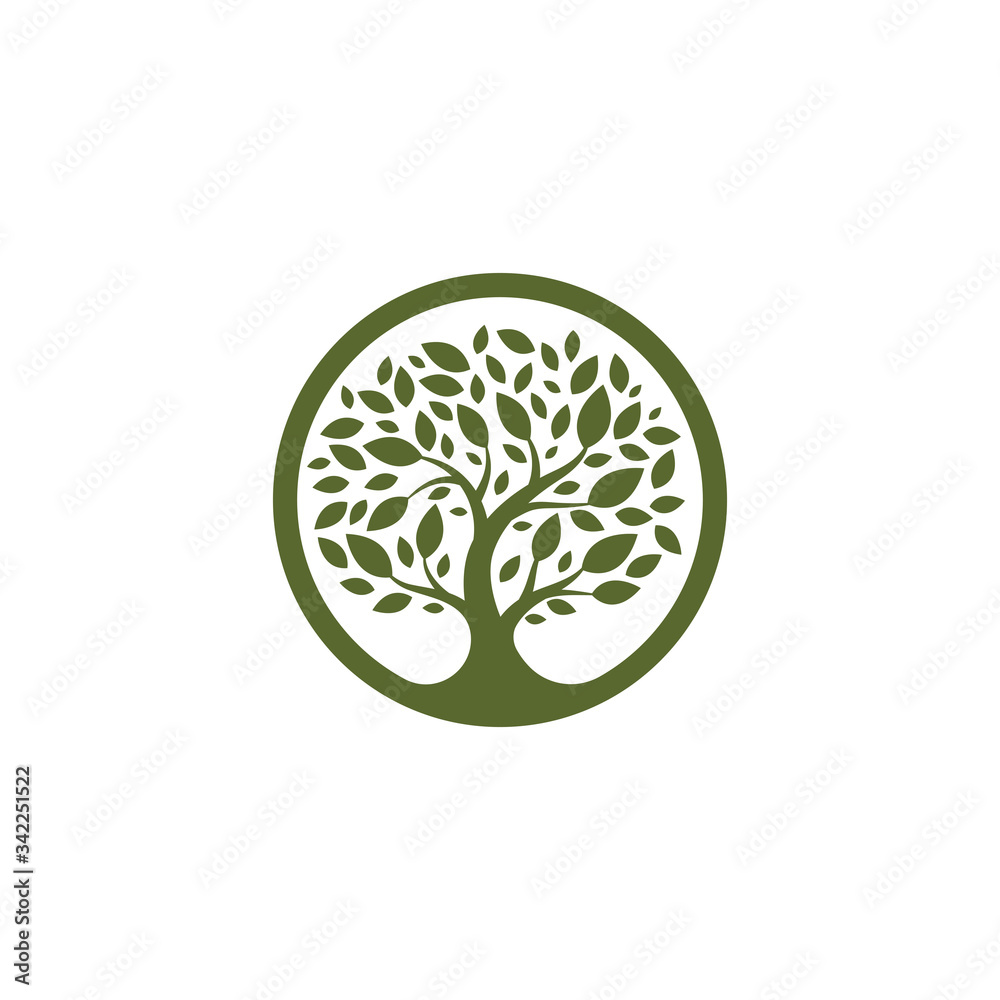 Tree Logo template vector icon Tree Logo template vector icon