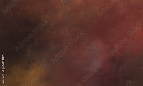 abstract painted art decorative background texture with old mauve, very dark pink and sienna color with space for text or image