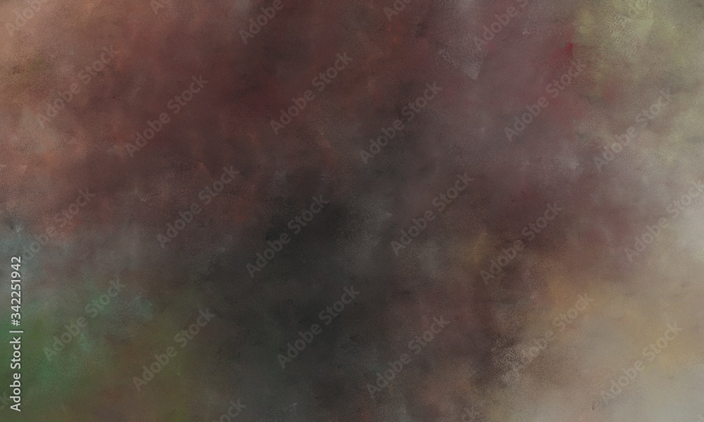 Fototapeta premium abstract painted art aged banner with old mauve, gray gray and pastel brown color with space for text or image