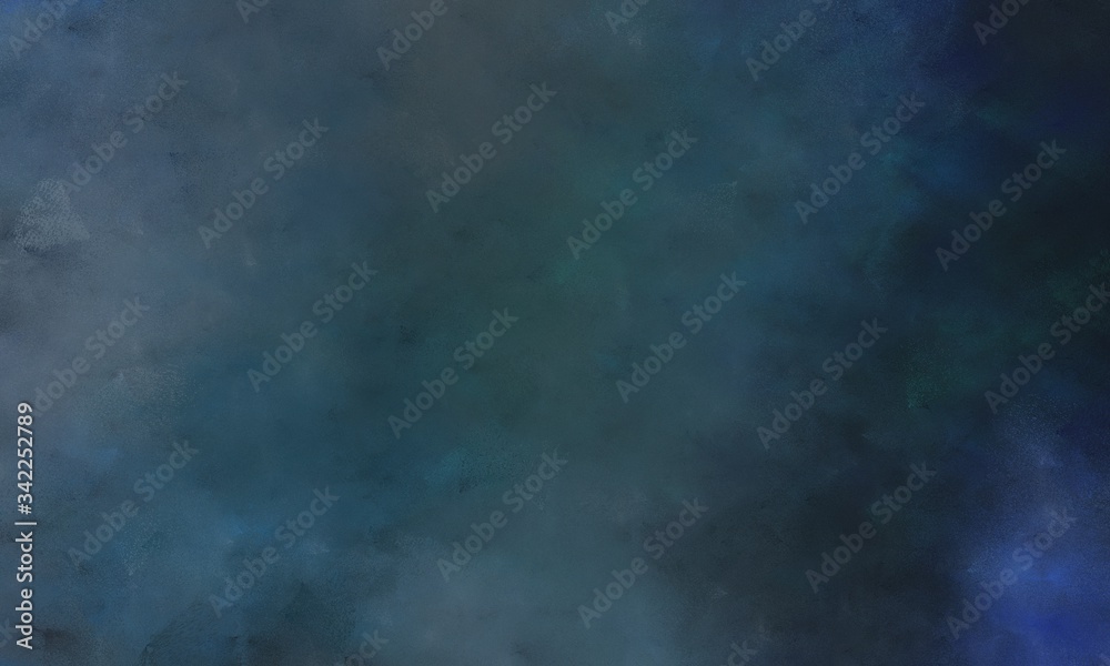 vintage painted art antique header background with dark slate gray, teal blue and dim gray color with space for text or image