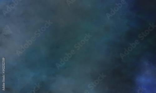 vintage painted art antique header background with dark slate gray  teal blue and dim gray color with space for text or image