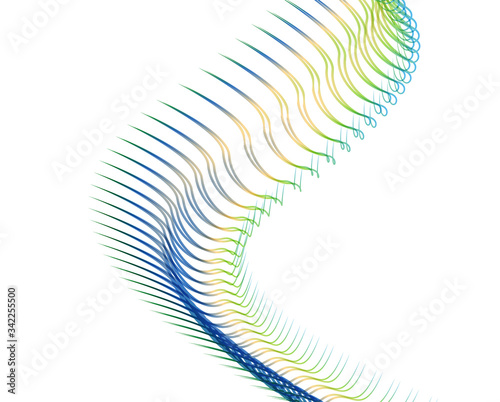 Abstract background blend wave line design for Wallpaper, Banner, Background, Card, Book Illustration, landing page