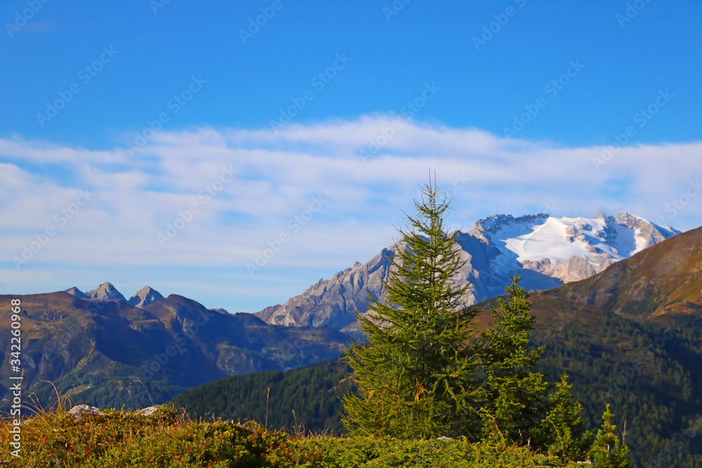 Dolomites landscape. Italian alps. Summer time, nature. Dolomites landscape. Italian alps. Summer time, nature.