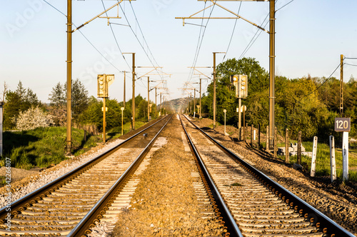 Double railways on the line