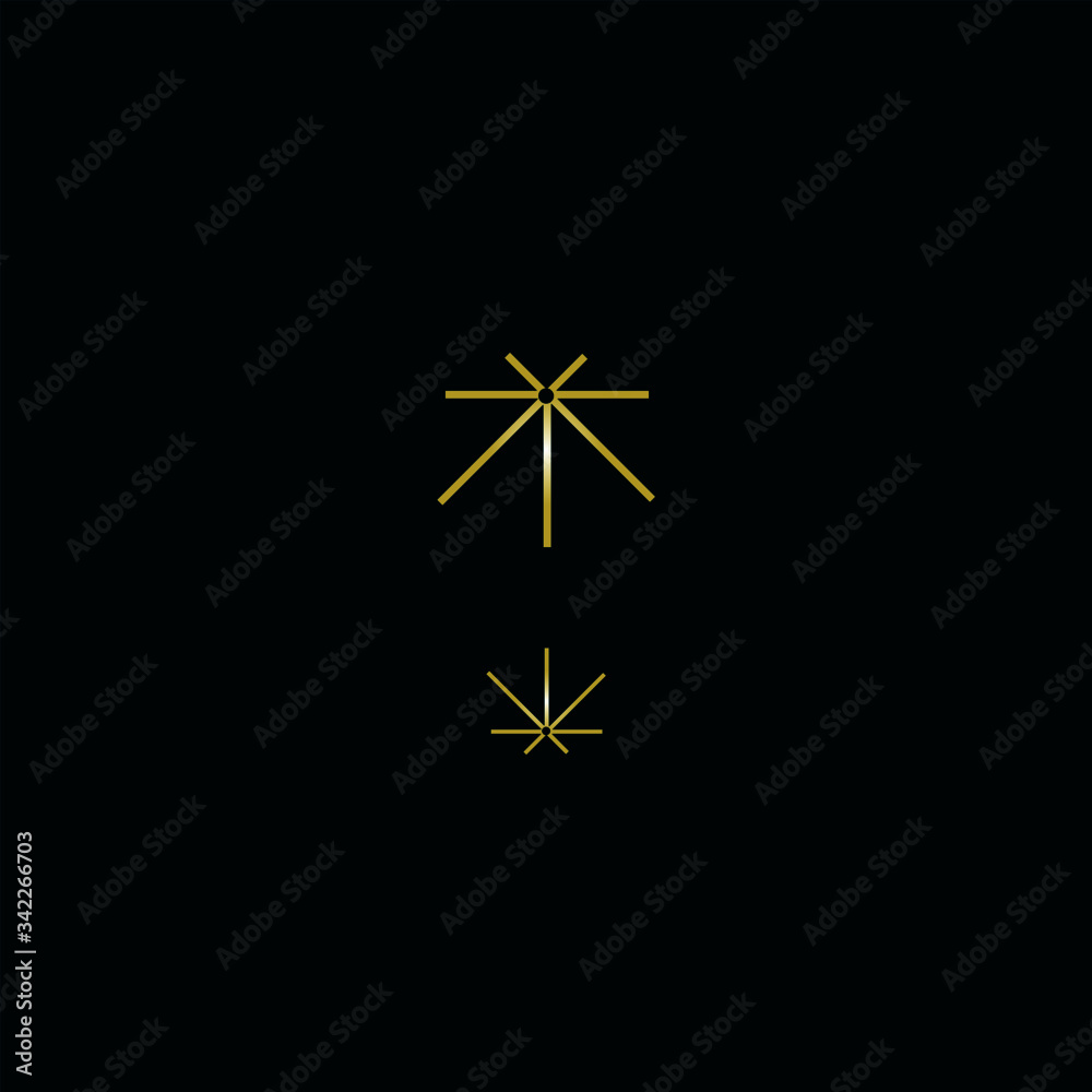 light logo crossed lines design light logo crossed lines design