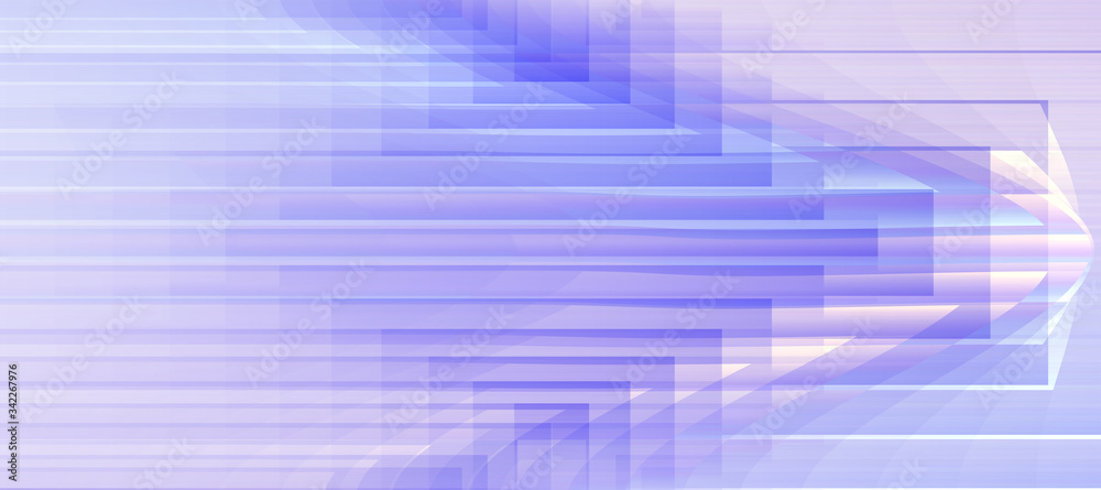 Fototapeta premium Abstract background, intersecting lines and shapes in gentle colors.