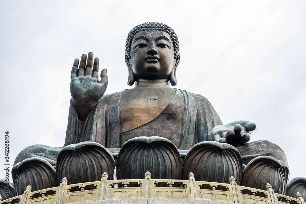 Fototapeta premium Wielki Budda, Hongkong