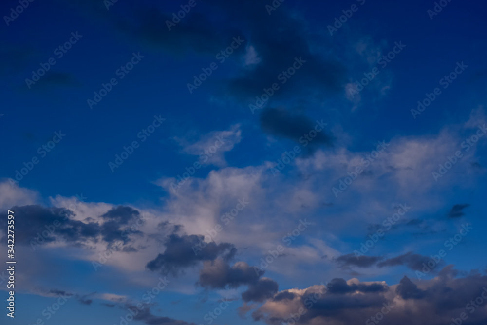 blue sky and clouds wallpaper