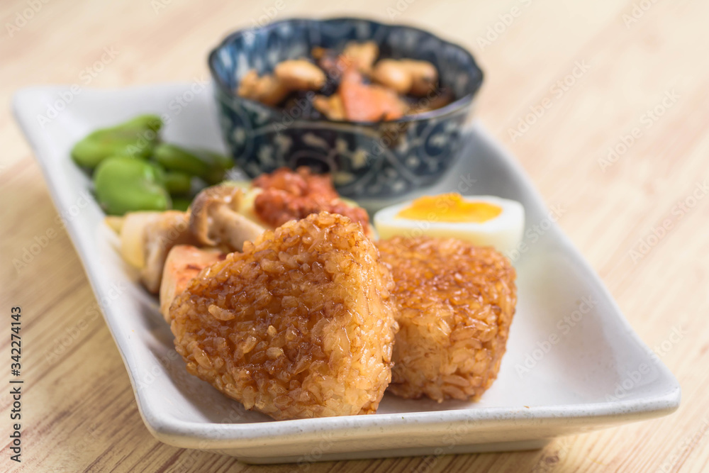 焼きおにぎりランチ 焼きおにぎりランチ